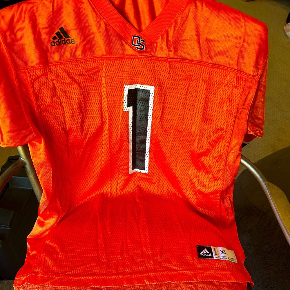 GO BEAVS!! Calling Beaver Nation!  Oregon State University Foorball Jersey